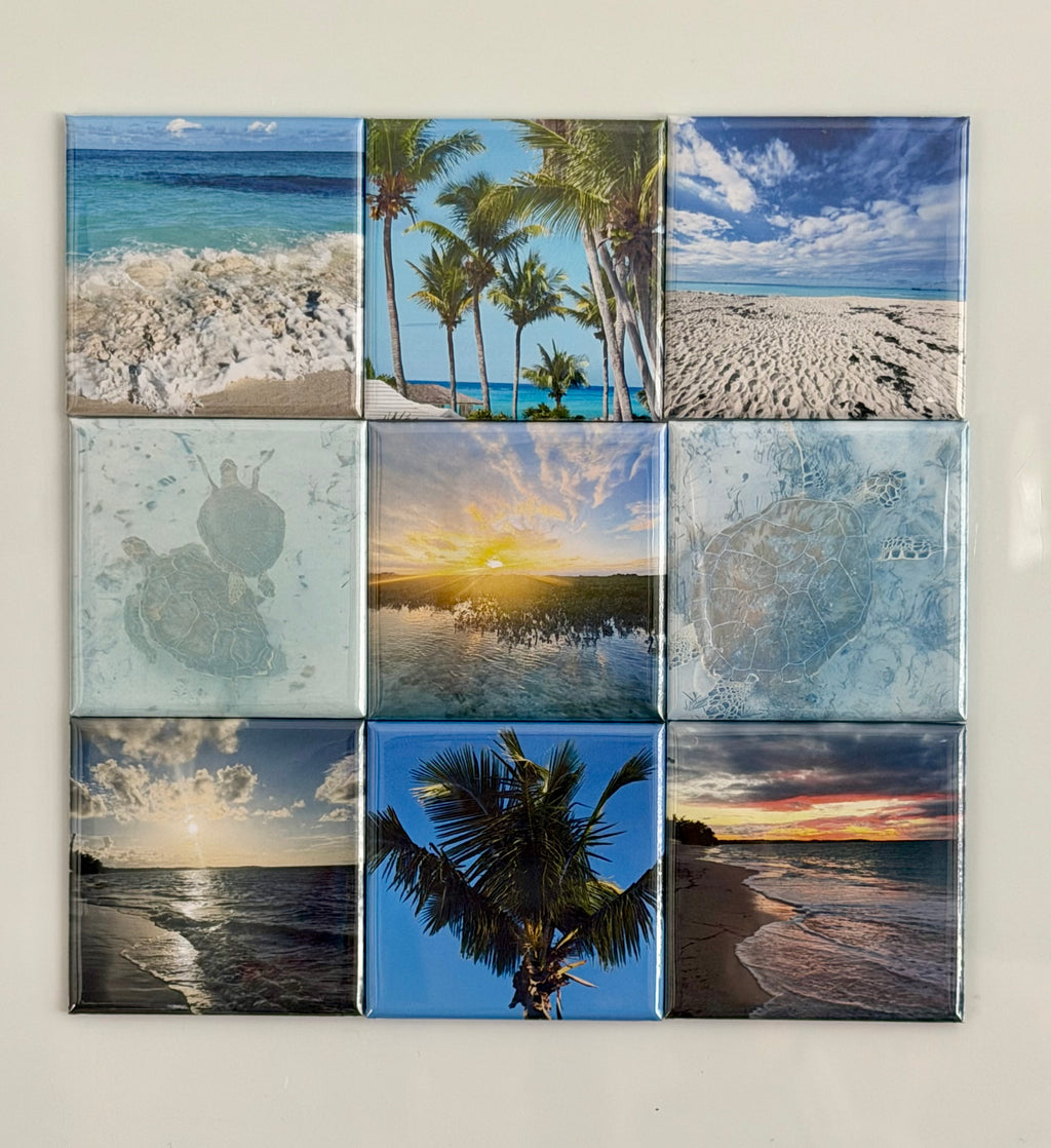 Full Set – 9 Custom Photo Magnets
